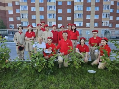 Общее фото детей и руководителя